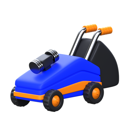 Lawn Mower  3D Icon