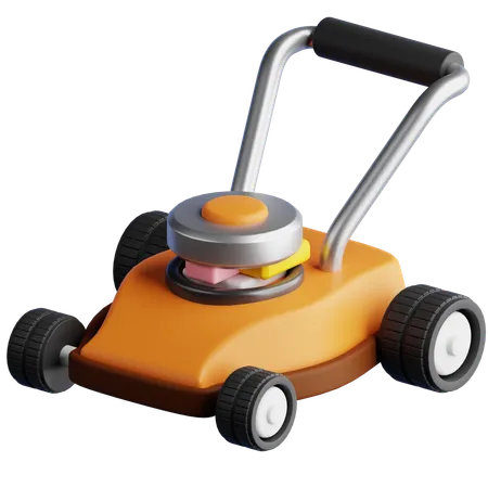 Lawn Mower  3D Icon