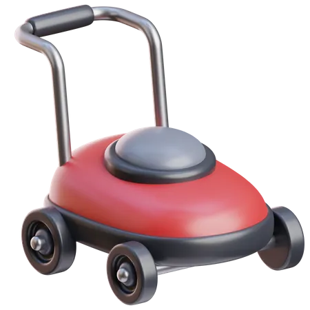 Lawn Mower  3D Icon