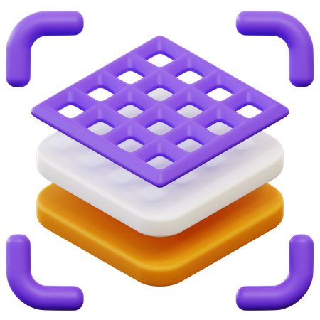 Layers  3D Icon