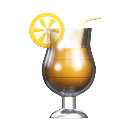 Lemon Cocktail  3D Icon