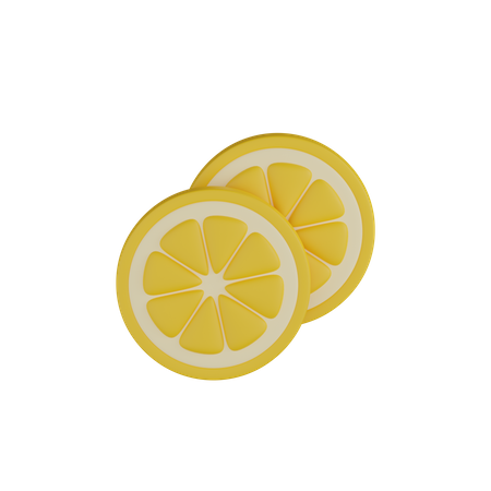 Lemon Slices  3D Icon