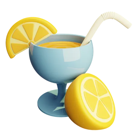 Lemonade  3D Icon