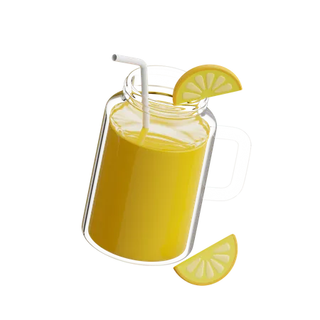 Lemonade  3D Icon