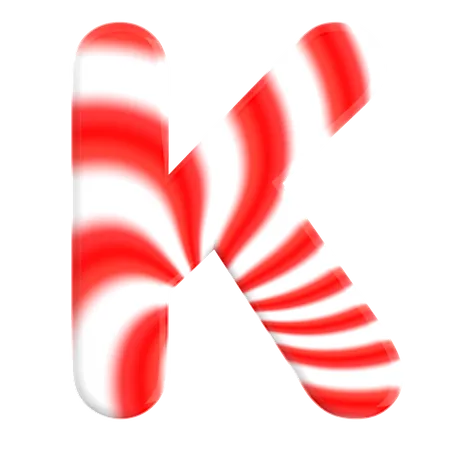 Letra k  3D Icon