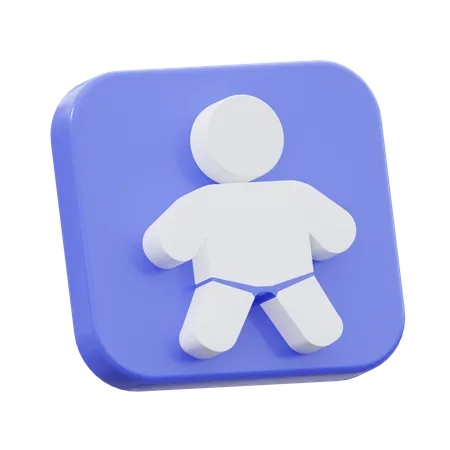 Signo de vivero  3D Icon