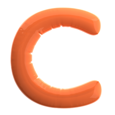 Letter C  3D Icon