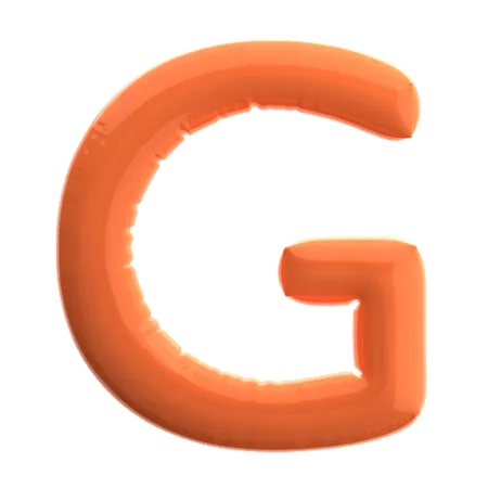 Letter G  3D Icon