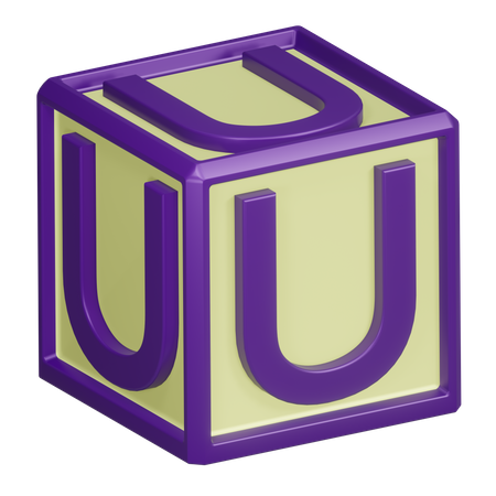 Tu lettre de l'alphabet  3D Icon