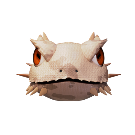 Désert de lézard  3D Icon