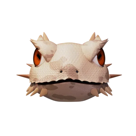 Désert de lézard  3D Icon