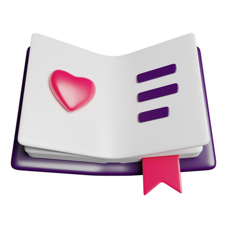 Libro  3D Icon