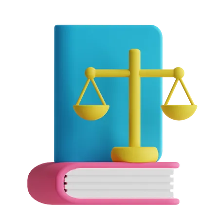 Libro de leyes  3D Icon