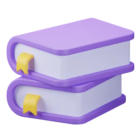 Libros  3D Icon