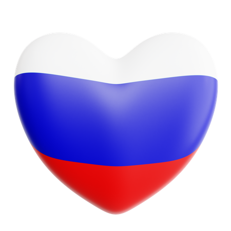 Liebe russland  3D Icon