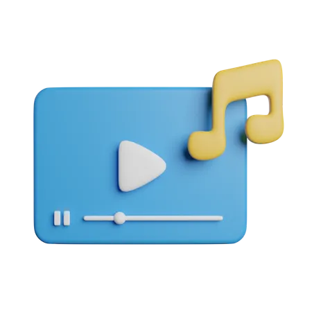 Liedvideo  3D Icon