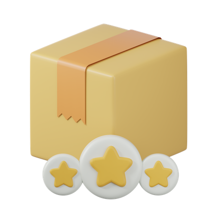 Lieferbewertung  3D Icon