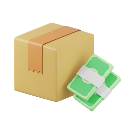 Versandkosten  3D Icon