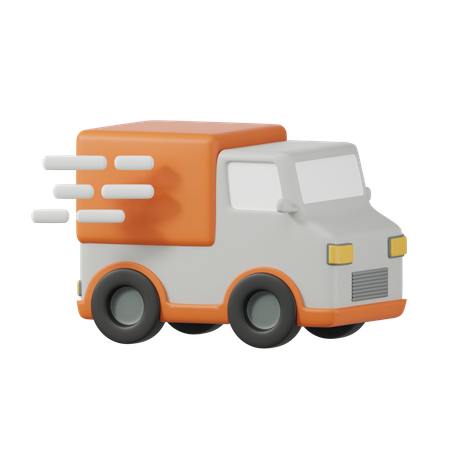 Lieferwagen  3D Icon