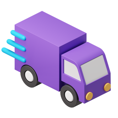 Lieferwagen  3D Illustration