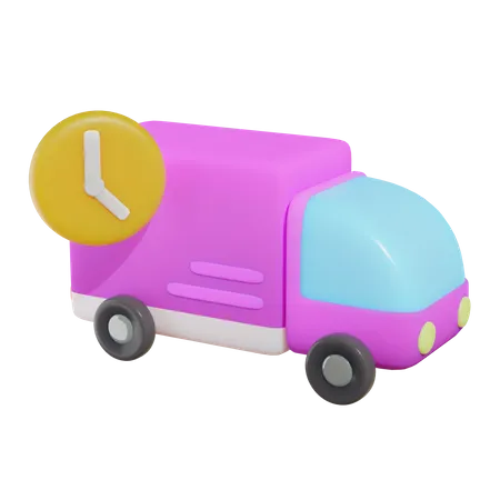 Lieferwagen  3D Illustration