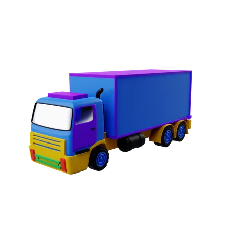 Lieferwagen  3D Illustration