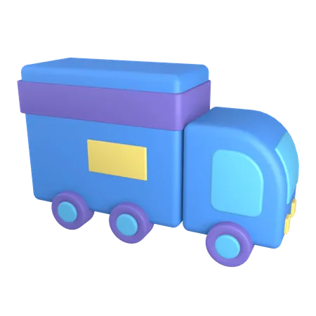 Lieferwagen  3D Illustration