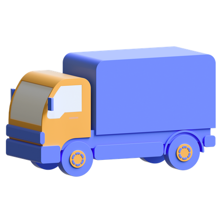 Lieferwagen  3D Illustration