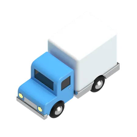 Lieferwagen  3D Illustration