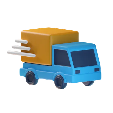 Lieferwagen  3D Illustration