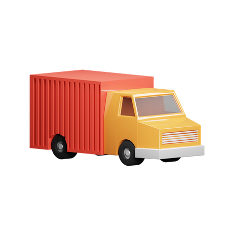 Lieferwagen  3D Illustration