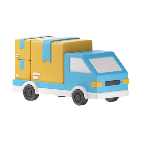 Lieferwagen  3D Icon