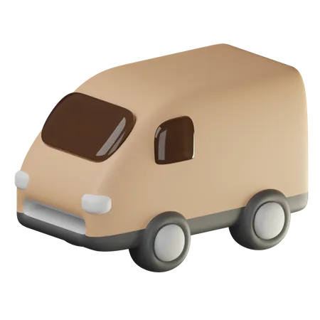 Lieferwagen  3D Icon