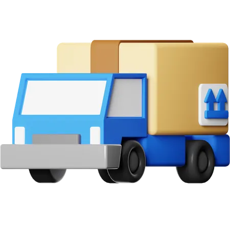 Lieferwagen  3D Icon