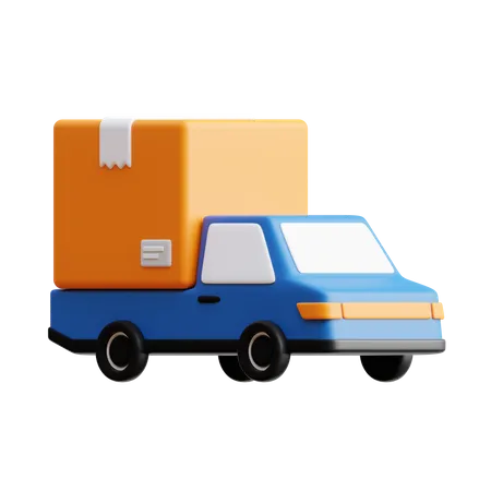 Lieferwagen  3D Icon