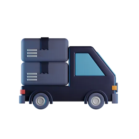 Lieferwagen  3D Icon