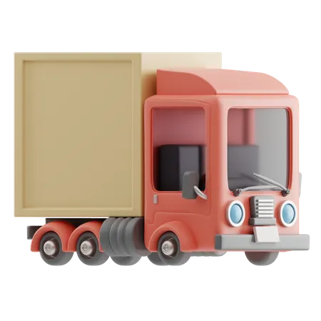 Lieferwagen  3D Icon