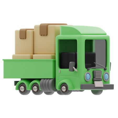 Lieferwagen  3D Icon