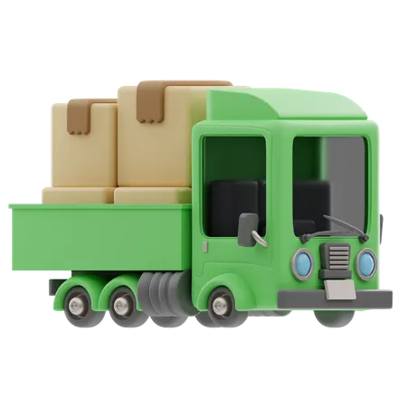 Lieferwagen  3D Icon