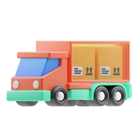 Lieferwagen  3D Icon