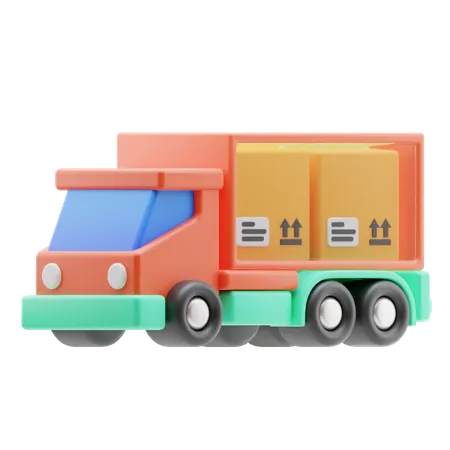 Lieferwagen  3D Icon