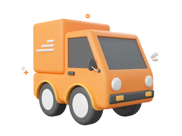 Lieferwagen  3D Icon