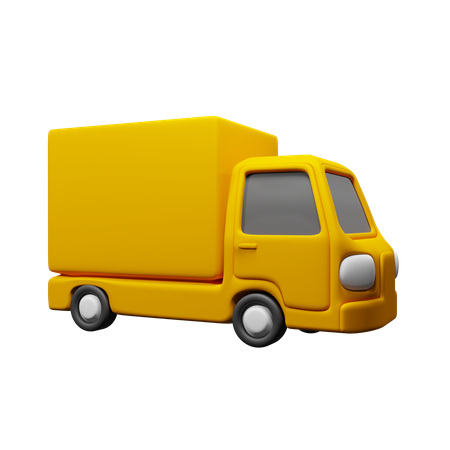 Lieferwagen  3D Icon