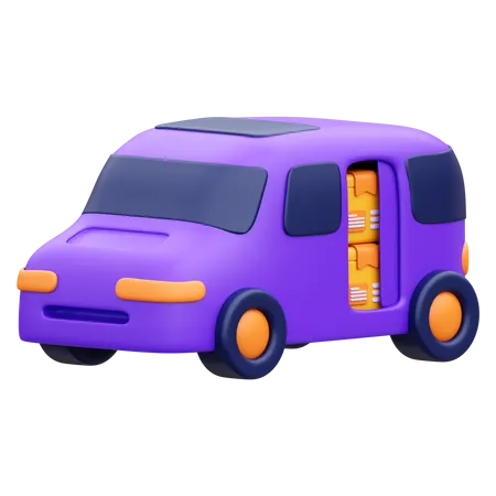 Lieferwagen  3D Icon