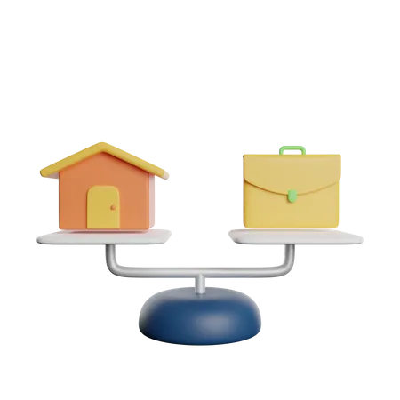 Life Balance  3D Icon