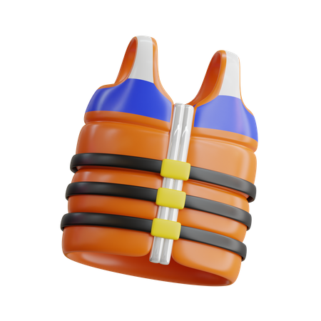 Life Jacket  3D Icon