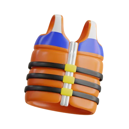 Life Jacket  3D Icon