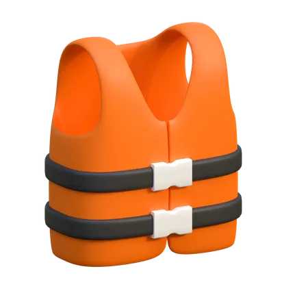 Life Jacket  3D Icon