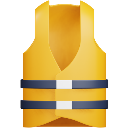 Life Jacket  3D Icon