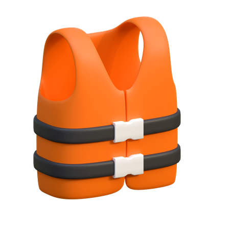 Life Jacket  3D Icon